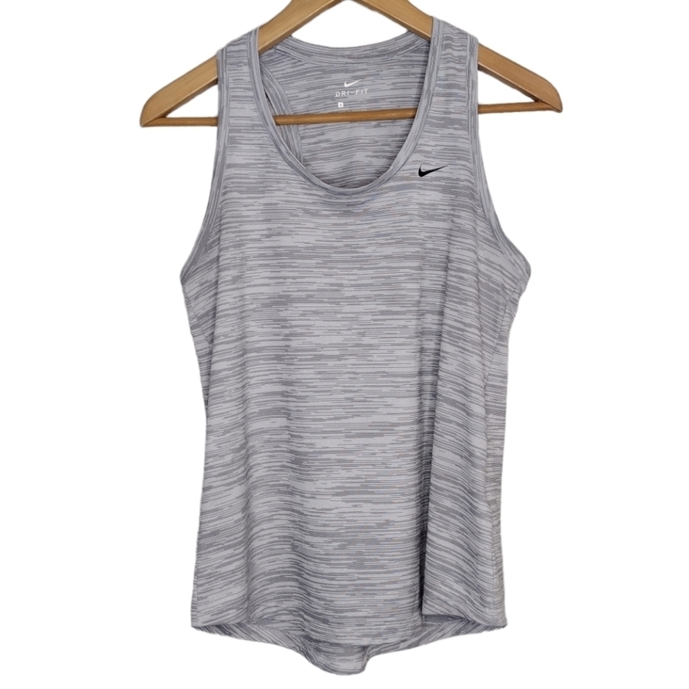 Nike Dri Fit Striped Women's Active Tank Top